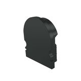 Deko-Light Endkappe R-AU-02-15 Set 2 Stk, Schwarz, 21mm 979612