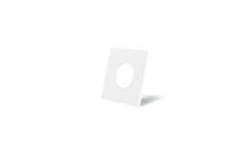 Dotlux 3431 Zierring für MULTI und MULTIsun eckig weiss matt