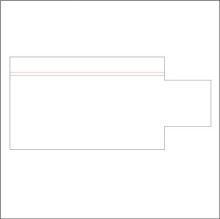 Dotlux 3894-SL 3 Phasen-Stromeinspeiser, links, schwarz