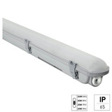 e2 LED Feuchtraum-Wannenleuchte 120cm Multi M 36W neutralweiss 4000K IP65 Grau