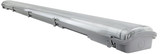 e2 LED Feuchtraum-Wannenleuchte T8 G13 129cm Basic M 2x 18W neutralweiss 4000K IP65 Grau