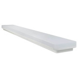 e2 LED Anbauleuchte, Deckenleuchte White Long M 36W CCT warm-/neutral-/tageslichtweiss 3000K/4000K/6000K IP54 Weiß 120cm