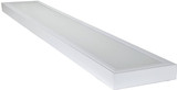 e2 LED Anbauleuchte, Deckenleuchte Prisma M 38W CCT warm-/neutral-/tageslichtweiss 3000K/4000K/6000K Weiß Stahl 118,5cm
