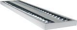 e2 LED Anbauleuchte, Deckenleuchte Nostal M 42W CCT warm-/neutral-/tageslichtweiss 3000K/4000K/6000K Weiß Stahl 124,5cm
