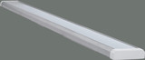 e2 LED Lichtleiste, Unterbauleuchte Fine S 10W neutralweiss 4000K Weiß Aluminium 60cm