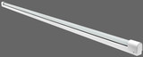 e2 LED Lichtleiste, Unterbauleuchte Move L 24W neutralweiss 4000K Weiß Stahl 152cm