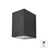 e2 Außenwandleuchte Aster down GU10 IP65 Anthrazit Aluminium 10x8cm