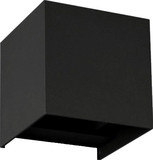 e2 LED Außenwandleuchte Qube up&down 7W CCT warm-/neutral-/tageslichtweiss 3000K/4000K/6000K IP65 Anthrazit Aluminium 10x10cm