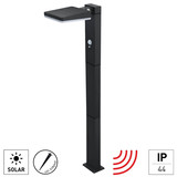 e2 LED Solar-Wegeleuchte Sika-W 4,4W neutralweiss 4000K Bewegungsmelder IP54 Anthrazit Aluminium 75x22cm