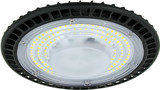 e2 LED Hallenleuchte, Hallenstrahler Slim 100W tageslichtweiss 6500K IP65 Schwarz Aluminium Ø23cm