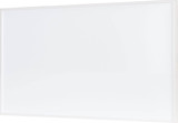 e2 Infrarotheizungen, Infrarot-Heizpaneel Complete Frame M 700W Thermostat Fernbedienung IP44 Weiß 100x60cm