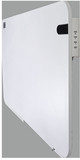 e2 Infrarotheizungen, Infrarot-Heizpaneel Alea M 480W Thermostat Fernbedienung IP44 Weiß 90x50cm
