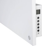 e2 Infrarotheizungen, Infrarot-Heizpaneel Smart & Easy L 700W Fernbedienung App-Steuerung WiFi IP44 Weiß 119,5x59,5cm