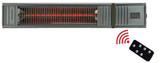 e2 Infrarotheizungen, Infrarot-Heizstrahler Wall 2000W Fernbedienung IP65 Aluminium 54cm