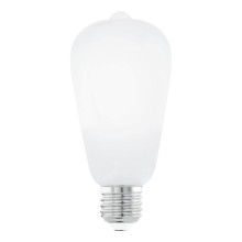 Eglo LED Lampe Smart E27 ST64 dimmbar 7,5W 806lm RGB warmweiss 3000K Zigbee Opal 110356