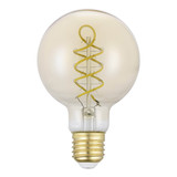 Eglo LED Lampe E27 G80 8W 806lm warmweiss 2700K Amber 110368