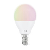 Eglo LED Lampe Smart E14 P45 dimmbar 4,9W 530lm RGB CCT warm-/tageslichtweiss 2700-6500K Zigbee Opal 110395