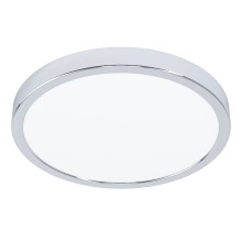 Eglo 30892 FUEVA 5 LED Aufbauleuchte 20,5W Ø285mm Chrom Weiss Neutralweiss IP44