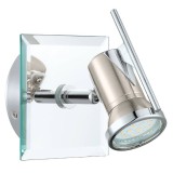 Eglo 31265 TAMARA 1 LED Spot 3W 110x110mm Nickel-Matt Chrom IP44