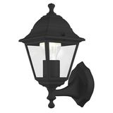 Eglo 31315 BELFORT 1 E27 Außen-Wand-/Deckenleuchte uplight Schwarz Weiss IP44