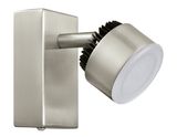 Eglo 31481 Armento 1 LED Spot 6W Stahl Alu nickel-matt