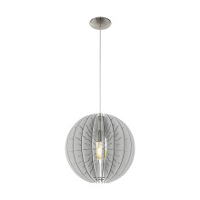 Eglo 32821 Fabessa Hängeleuchte E27 nickel weiss