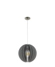 Eglo 32822 Fabessa Hängeleuchte E27 nickel grau