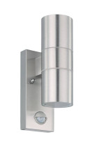 Eglo 32898 RIGA 5 LED Außen-Wand-/Deckenleuchte 2x2,8W Sensor Edelstahl IP44