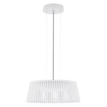 Eglo LED Hängeleuchte Roverato 18W Holz weiss/schwarz