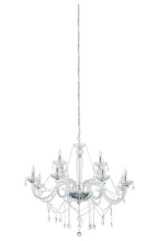 Eglo 39102 Basilano 1 Hängeleuchte 12XE14 chrom klar