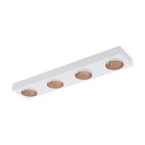 EGLO 39376 RONZANO LED Spot-Leuchte roségold 4x3.3W 3000K warmweiss