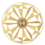 Eglo 43599 CASTANUELO E27 Deckenleuchte Wandleuchte Ø425mm Gold