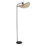 Eglo Stehleuchte Marywell E27 Schwarz Braun Stahl Holz 159,5cm 44047