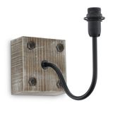 Eglo 49326 1+1 Vintage Wandleuchte E14 schwarz