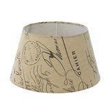 Eglo 49987 1+1 Vintage Schirm weiss braun 25cm