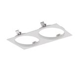 Eglo 60352 IN82/2SQ Einbaurahmen 2 Weiss