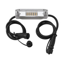 Eglo 61285 PASADA LED Handlaufleuchte 1,3W 110x29mm Weiss Transparent Warmweiss IP44