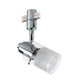 Eglo 61331 VILLANOVA 1 LED Leuchtspot 4,5W Ø60mm Chrom Weiss, Klar Warmweiss