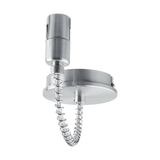 Eglo 61337 VILLANOVA 1 Einspeisung Ø110mm Nickel-Matt