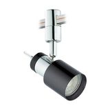 Eglo 61913 VILLANOVA 1 LED Leuchtspot 4,5W Ø60mm Nickel-Nero, Chrom