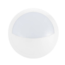 Eglo 62217 BELLARIA LED Außen-Wandleuchte 6W Ø300mm Weiss Neutralweiss IP66