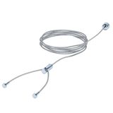 Eglo 65534 Seilabhängung Stahl 250cm Chrom