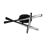 Eglo 75684 ADEJE LED Wand-/Deckenleuchte 12,5W 415x365mm Schwarz Weiss Warmweiss