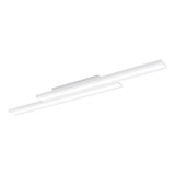 Eglo LED Deckenleuchte Saliteras-Z Smart 2-flammig dimmbar 2x 10,2W RGB CCT warm-/tageslichtweiss 2700-6500K Zigbee Weiss Stahl 116x16cm 900022