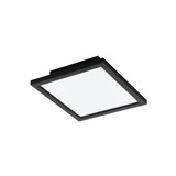 Eglo LED Deckenleuchte Salobrena-Z Smart dimmbar 15,3W CCT warm-/tageslichtweiss 2700-6500K Zigbee Schwarz Aluminium 30x30cm 900049
