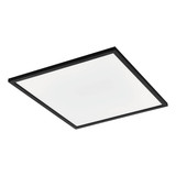 Eglo LED Deckenleuchte Salobrena-Z Smart dimmbar 33W CCT warm-/tageslichtweiss 2700-6500K Zigbee Schwarz Aluminium 59,5x59,5cm 900052