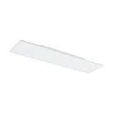 Eglo LED Deckenleuchte Turcona-Z Smart 3-flammig dimmbar 3x 10,6W RGB CCT warm-/tageslichtweiss 2700-6500K Zigbee Weiss Stahl Aluminium 120x30cm 900061