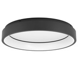 Eglo LED Deckenleuchte Marghera-Z Smart 4-flammig dimmbar 4x 6,5W RGB CCT warm-/tageslichtweiss 2700-6500K Zigbee Schwarz Stahl Ø60cm 900067