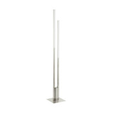 Eglo LED Stehleuchte Fraioli-Z Smart 2-flammig dimmbar 2x 17W RGB CCT warm-/tageslichtweiss 2700-6500K Zigbee Nickel-matt Aluminium 175,5cm 900078