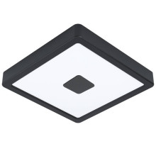 Eglo 900283 IPHIAS 2 LED Aufbauleuchte 17W 210x210mm Schwarz Weiss Warmweiss IP44